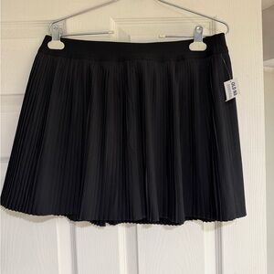 Old Navy Black Pleated Mini Skirt